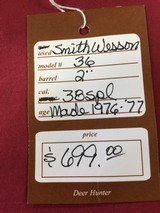 sSOLD Smith & Wesson Model 36 SOLD - 12 of 12