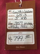 SOLD SMITH & WESSON 65-3 SOLD - 10 of 10