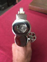 SOLD COLT PYTHON 6" NICKEL 1966 SOLD - 8 of 16