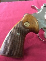 SOLD COLT PYTHON 6" NICKEL 1966 SOLD - 10 of 16
