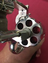 SOLD COLT PYTHON 6" NICKEL 1966 SOLD - 6 of 16