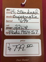 SOLD HIGH STANDARD S-101 SUPERMATIC SOLD - 14 of 14