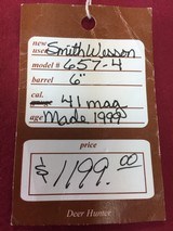 SOLD SMITH & WESSON 657-4 41 MAGNUM SOLD - 11 of 11