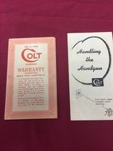 SOLD PENDING FUNDS COLT PYTHON 1956 SOLD - 23 of 25