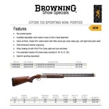 Browning Citori 725 Non-Ported 12ga 30" bbls - 8 of 8