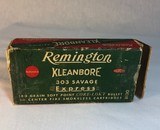 Remington Kleanbore 303 Savage Express - 1 of 6