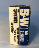 Smith & Wesson, CF cartridges, 9mm, soft point - 2 of 12