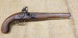 British Clark Gentleman's Flintlock Pistol - 1 of 15