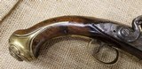 British Georgian Flintlock Brass-Barrelled Holster PIstol by Rea of London - 7 of 15