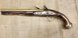 British Georgian Flintlock Brass-Barrelled Holster PIstol by Rea of London - 2 of 15