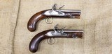 Pair of Rigby Dublin Great Coat Matching Flintlock Pistols - 1 of 15
