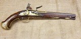Dutch Flintlock Holster Pistol Signed B. A. Zuerc - Utrecht - 1 of 15