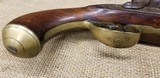 English Brass Barrelled Flintlock Pistol by Phillips - 6 of 15