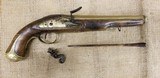 French Boarding Pistol signedCassagnard A. Nantes circa 1750 - 13 of 15