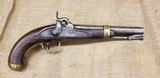 Henry Aston U.S. Model 1842 Percussion Pistol .54cal. - 1 of 15