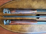 Browning Diana Superposed Three Barrel Set engraved F. Pauwels J. Lewanczym 20Ga 28Ga 410Ga - 14 of 15