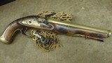 French Boarding Pistol Flintlock signed Cassagnard A. Nantes - 1 of 14