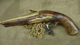 French Boarding Pistol Flintlock signed Cassagnard A. Nantes - 8 of 14