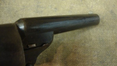 Daniel Moore's 1864 .30-cal Front loading teat-fire antique revolver - Image 4 of 15