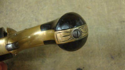 Daniel Moore's 1864 .30-cal Front loading teat-fire antique revolver - Image 14 of 15