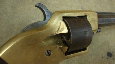 1860s Plant Army revolver .42-cal cup-primed Antique - Image 6 of 15