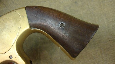 1860s Plant Army revolver .42-cal cup-primed Antique - Image 9 of 15