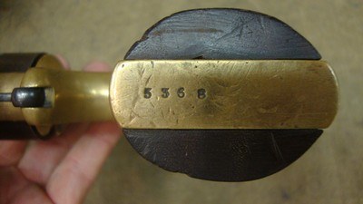 1860s Plant Army revolver .42-cal cup-primed Antique - Image 8 of 15