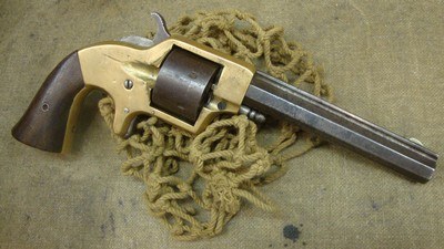 1860s Plant Army revolver .42-cal cup-primed Antique - Image 1 of 15