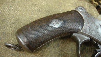 French Model 1873 Ordnance Revolver St. Etienne 11mm Antique - Image 7 of 15
