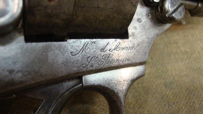 French Model 1873 Ordnance Revolver St. Etienne 11mm Antique - Image 6 of 15
