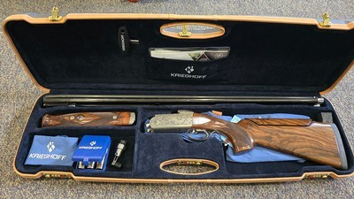 Krieghoff K-80 Parcours Vienna Scroll 12Ga. 32
