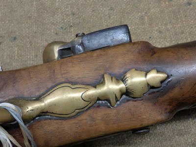 French Boarding Pistol Flintlock signed Cassagnard A. Nantesneeds work - Image 5 of 15