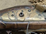 French Boarding Pistol Flintlock signed Cassagnard A. Nantesneeds work - Image 7 of 15