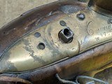 French Boarding Pistol Flintlock signed Cassagnard A. Nantesneeds work - Image 12 of 15