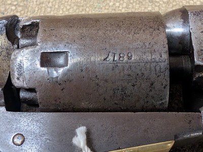 Colt Pocket Revolver 1849 31 caliber 5 shotdated 1871 - Image 8 of 15