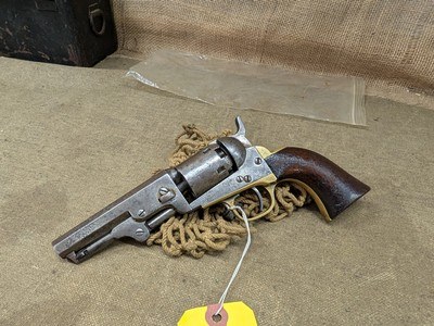 Colt Pocket Revolver 1849 31 caliber 5 shotdated 1871 - Image 4 of 15