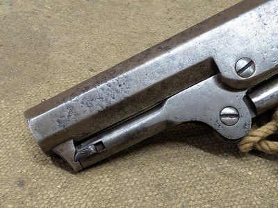 Colt Pocket Revolver 1849 31 caliber 5 shotdated 1871 - Image 6 of 15