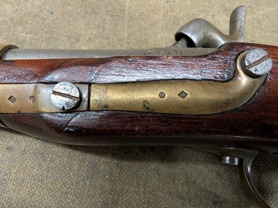 French Mle 1822 Flintlock Percussion Pistol made at Mutzig Arsenal - dated 1856 - Image 11 of 15