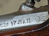 French Mle 1822 Flintlock Percussion Pistol made at Mutzig Arsenal - dated 1856 - Image 13 of 15
