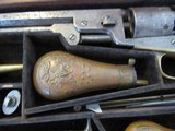 Scare & Rare Colt triple cased group of 3 Colt Percussion Revolvers with accoutrements - 1851 Colt Navy, 1849 Colt Pocket & 1855 Colt Root in case - 3 of 15