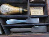 Scare & Rare Colt triple cased group of 3 Colt Percussion Revolvers with accoutrements - 1851 Colt Navy, 1849 Colt Pocket & 1855 Colt Root in case - 4 of 15
