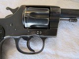 Colt New Service 45LC Revolver in Original Condition - Circa 1900 in Wood Case with 18 rounds Rem UMC Ammo - 6 of 9