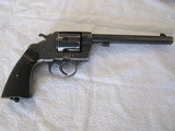 Colt New Service 45LC Revolver in Original Condition - Circa 1900 in Wood Case with 18 rounds Rem UMC Ammo - 4 of 9