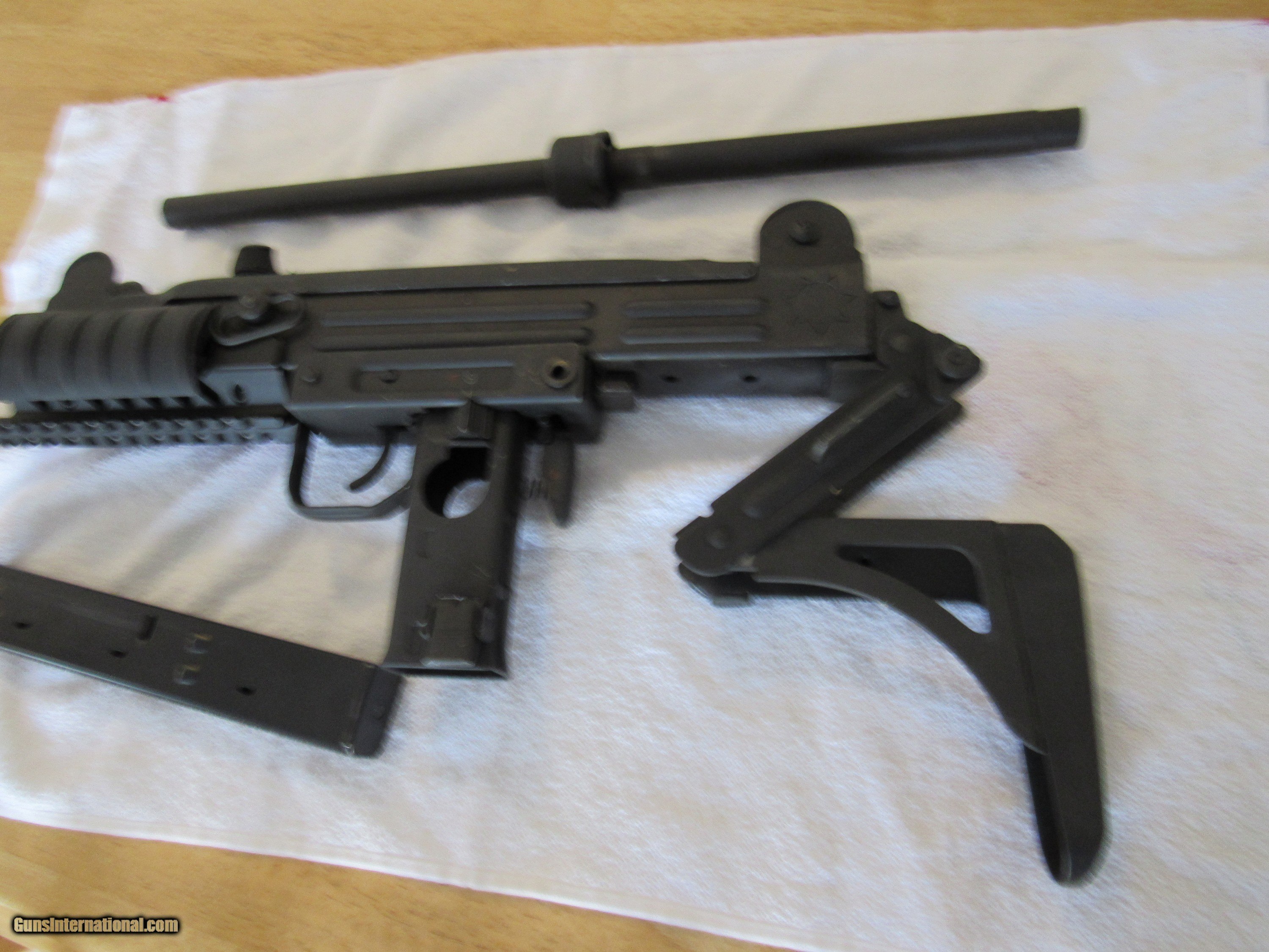 Norinco Uzi Pistol - Model 320 with Retractable Stock - 9mm with 16 ...