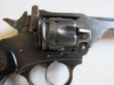 Webley & Scott Model Mark IV 38. - WWII Issue - .380 (.38S&W) caliber DA top ejecting revolver - 3 of 15