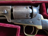 Civl War Era Colt 1851 Navy Third Model .36 Cal Percussion Revolver with 4 military inspector marks & matching numbers - 2 of 15