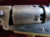 Civl War Era Colt 1851 Navy Third Model .36 Cal Percussion Revolver with 4 military inspector marks & matching numbers - 13 of 15