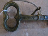 Antique Primitive R. Kern Jailer Barrel Key Gun - 1850's Matchlock Black Powder with Lancaster, Pa Maker's Markings - 5 of 10