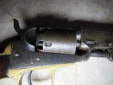 Colt Civil War Era 1849 Percussion pocket model .31 cal revolver in nice original condition - Circa 1862 with Colt Letter - 6 of 15