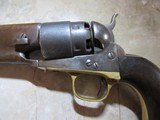 Civil War Colt 1860 Army Inspector Marked field used Percussion .44 cal Revolver in original holster - 6 of 15